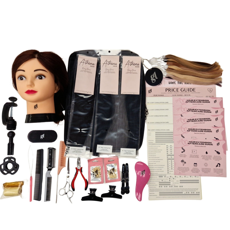 Combined Tape and Weave Hair Extensions Kit - Elizabeth Sands Beauty School