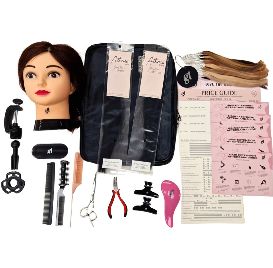 Tape Hair Extensions Kit - Elizabeth Sands Beauty School