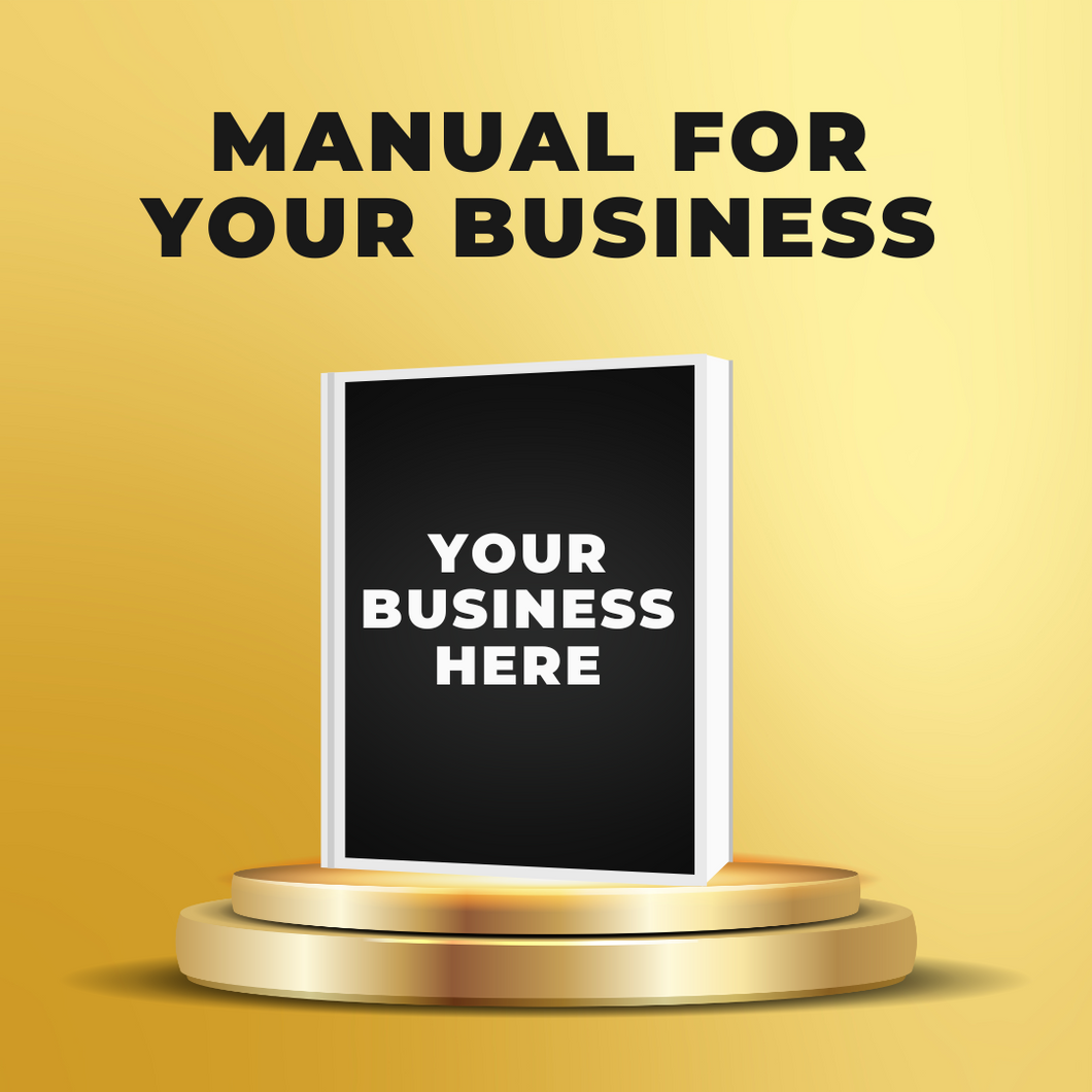 Manuals - Usable for your Business