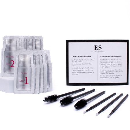 Brow Lamination kit products for service.