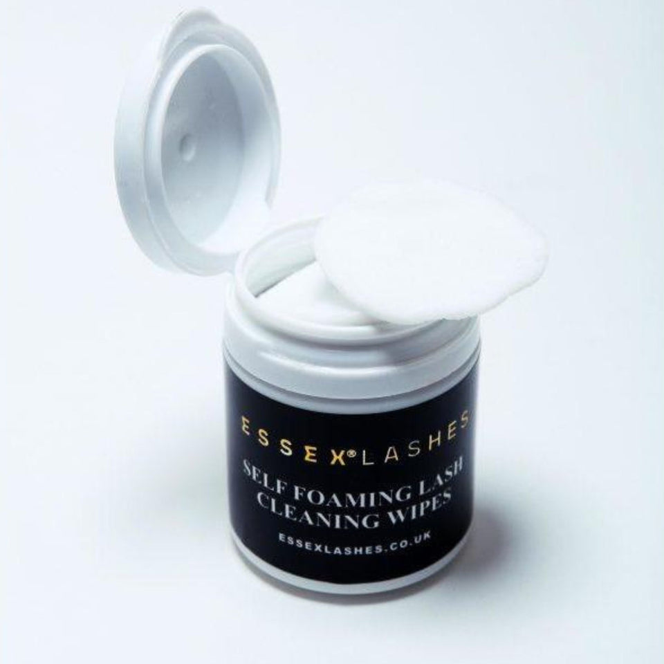 Self Foaming Eyelash Cleaning Wipes - ElizabethSands Beauty School