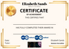 Printed Certificate - ElizabethSands Beauty School