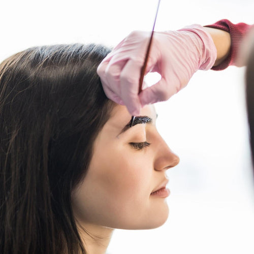 Combined Henna and Brow Lamination with kit (Face-To-Face) - ElizabethSands Beauty School
